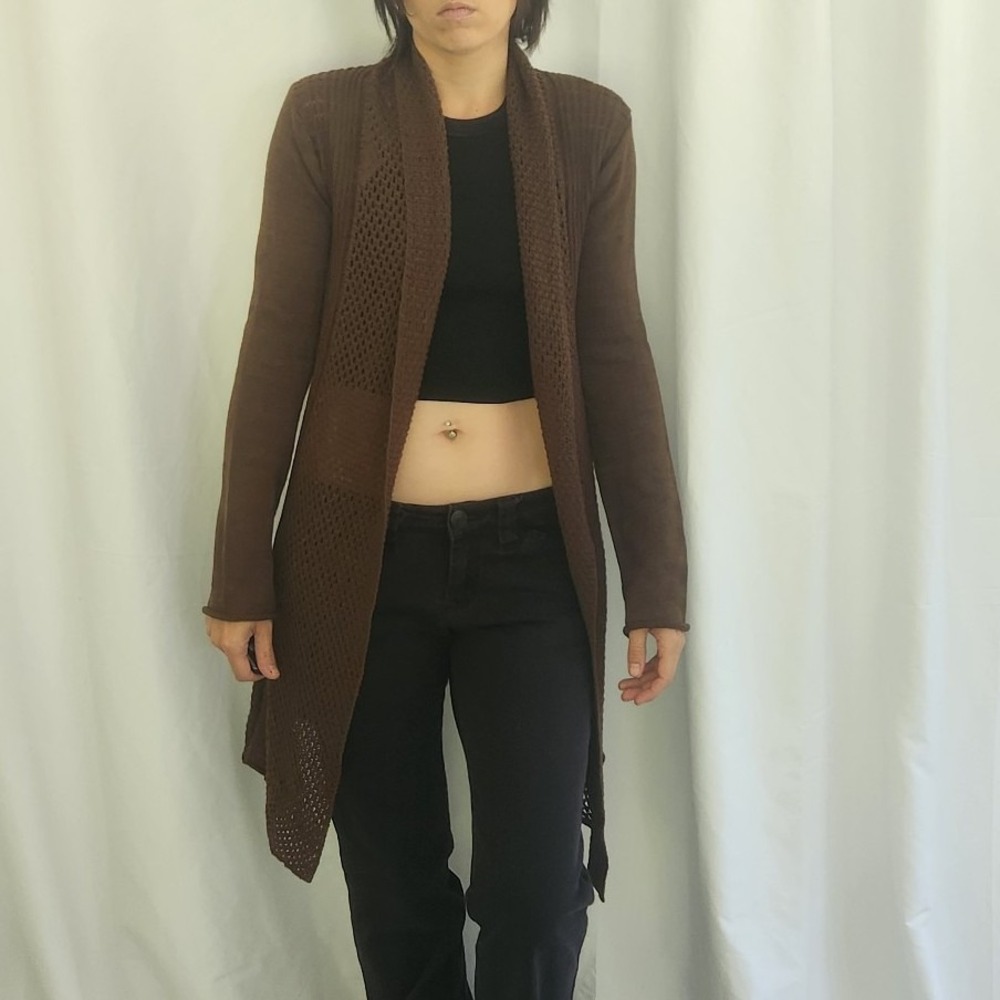 Y2K Brown Duster
